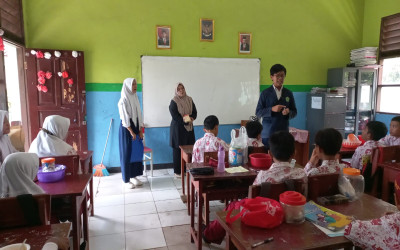 Kegiatan Promosi MT’s Al-Ihsan Pamulang ke Sekolah SD Bambu Apus I Pamulang