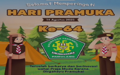 MTs Al Ihsan Peringati Hari Pramuka dengan Semangat Disiplin dan Kebersamaan