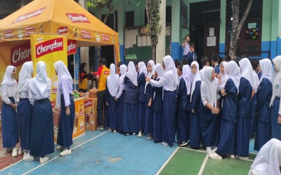 Energen Champion Hadir di MTs Alihsan Pamulang Tangsel
