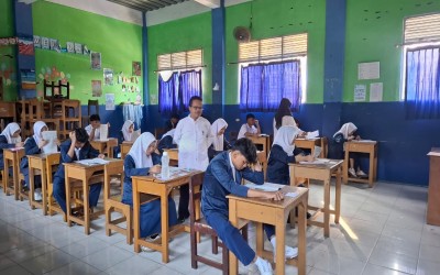 MTs Al Ihsan Pamulang Laksanakan Ujian Madrasah bagi Siswa Kelas IX Tahun Pelajaran 2025/2026