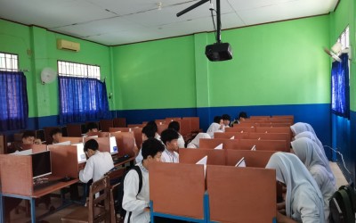 MTs Al Ihsan Pamulang Laksanakan Ujian Praktik TIK Tahun Pelajaran 2025/2026