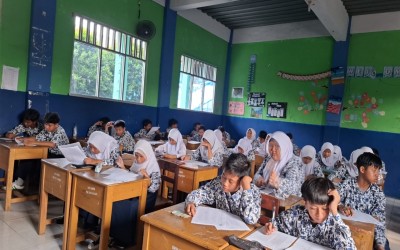 MTs Al Ihsan Pamulang Laksanakan Asesmen Sumatif Akhir Ganjil Tahun Pelajaran 2025/2026