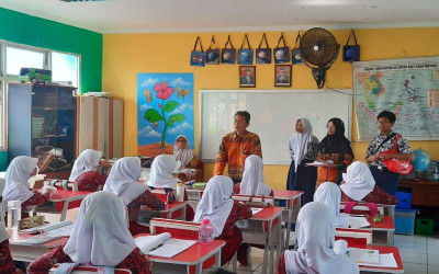 Promosi MT’s Al-Ihsan Pamulang ke Sekolah SD Bambu Apus II Pamulang