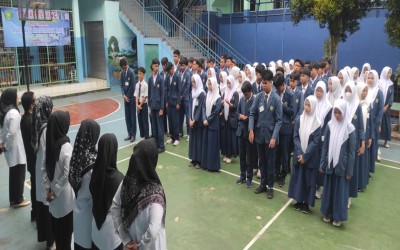 Hari Pertama Pelaksanaan Ujian Asesmen Madrasah di MTs Al Ihsan Pamulang Berjalan Lancar