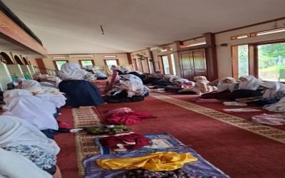 Kegiatan Sholat Dhuha Kembali Aktif di MTs Al Ihsan Pamulang, Siswa Baru Kelas VII Mulai Dibiasakan