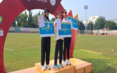 Siswi MTs Al Ihsan Pamulang Raih Juara 2 Kejuaraan Atletik Indonesia U18 Open Championships Jakarta 2026