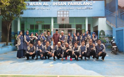 MTs Al Ihsan Pamulang Gelar Rapat Kerja Tahun Pelajaran 2026/2027 Bersama Ketua Yayasan