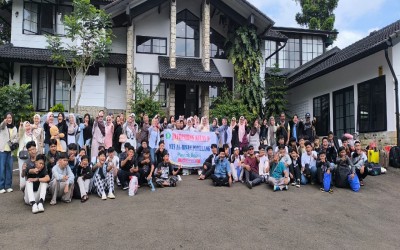 MTs Al Ihsan Pamulang Gelar Kegiatan Refreshing dan Pelepasan Siswa Kelas IX di Puncak Bogor
